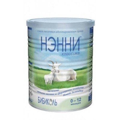 Нэнни Классика - мол. смесь на основе козьего молока, 0-12 мес., 800