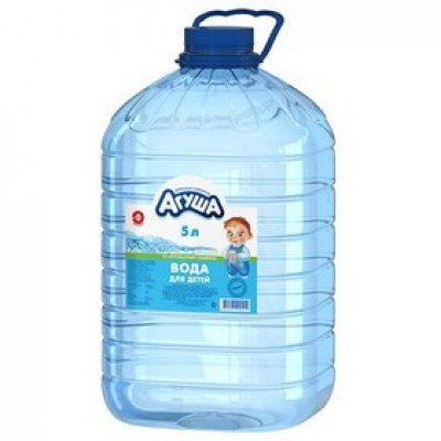 Вода для детей Агуша 5л Бутылка пластик