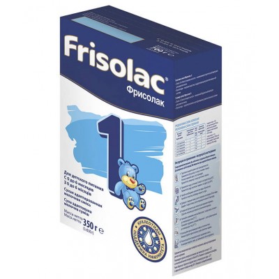Молочная смесь Frisolac 1 с рождения 350 гр
