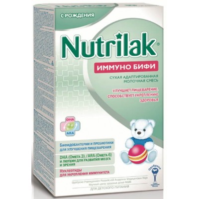 Молочная смесь Иммуно Бифи Нутрилак (Nutrilak) 350 гр