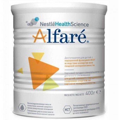 Специализированное питание Nestle Alfare с рождения 400 г